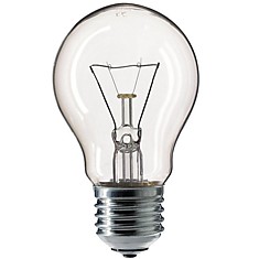Лампа 60Вт Е27 А55 CL Philips 