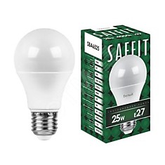 Лампа светодиодная LED 25вт Е27 белый (SAFFIT)