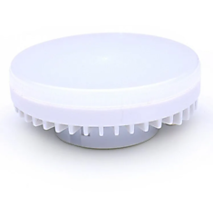 Лампа светодиодная LED 8вт GX53 белый таблетка Gauss